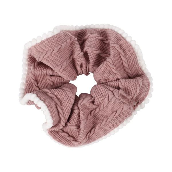 

hair clips & barrettes twist knitting small wool ball circle trend head rope net red flower korean version simple binding jewelry, Golden;silver