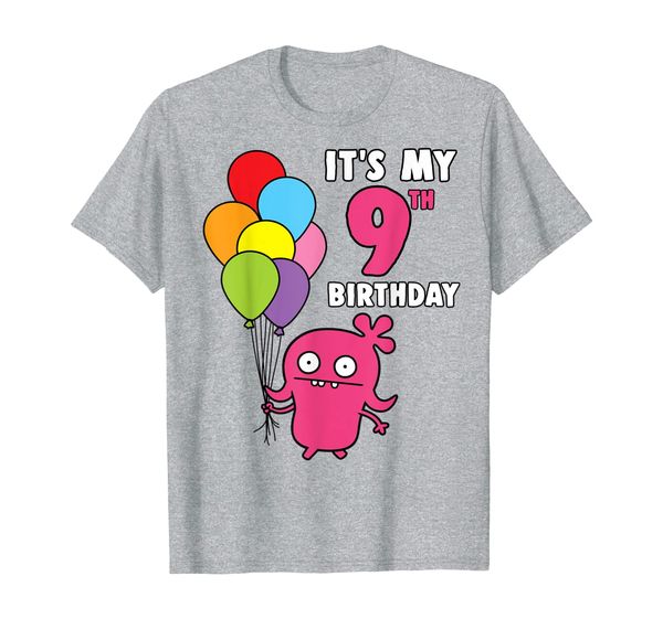 

uglydolls shirt 9th birthday moxy birthday girl kids t-shirt, White;black