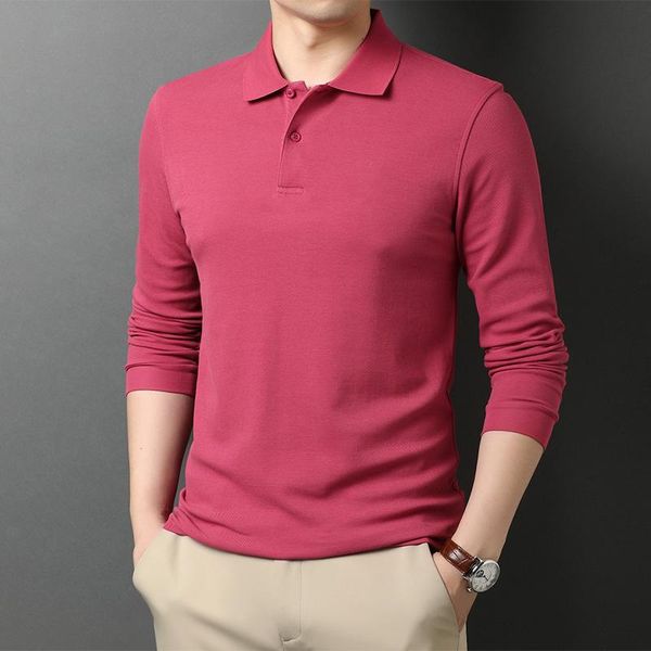 

men's sweaters 2021 spring and autumn knitted sweater men lapel business long-sleeved 778958-021, White;black
