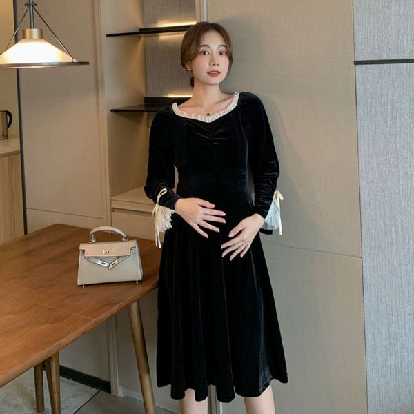 

light luxury 2020 ~women's in dress autumn, Black;gray