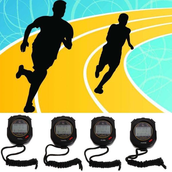 

timers professional handheld digital satch sport running training chronograph timer l5ye