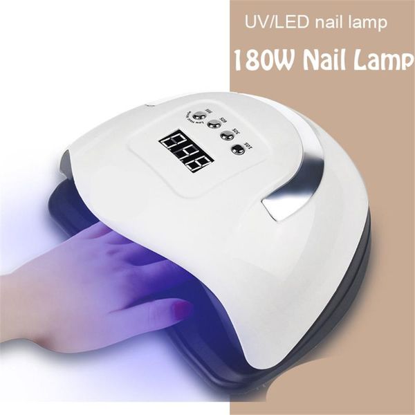

nail dryers 80w lamp led uv oven portable gel sunx7 max 57 for nails light manicure sun mini