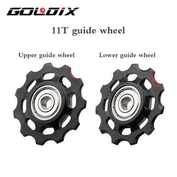 

bike derailleurs goldix mtb bicycle pulley wheel nylon fiber 11t 12t road jockey rear derailleur repair kit for x01 xx1 gx nx