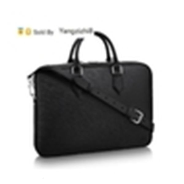 

yangzizhi8 belt briefcase m51377 men messenger bags shoulder dandy bag totes portfolio briefcases duffle luggage, Black;red