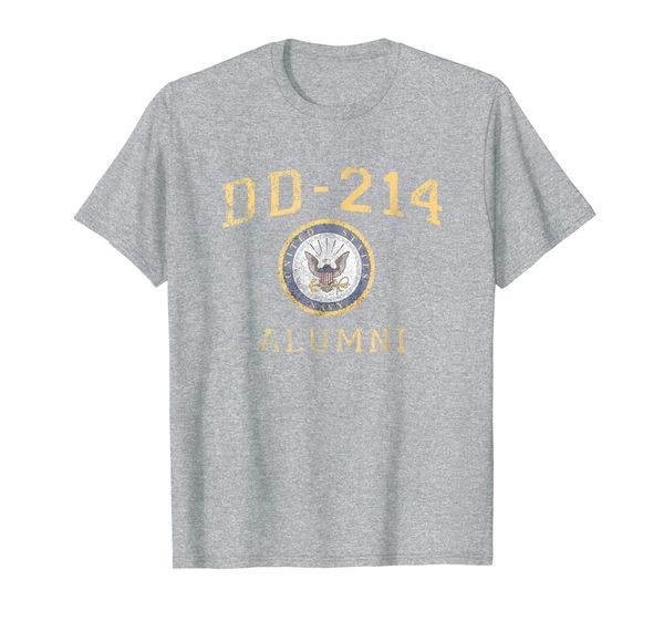 

us navy shirt dd214 alumni t shirt distressed insignia, White;black