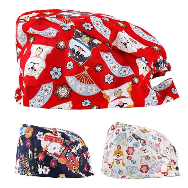 

beanies 573b hats skin-friendly sanitary with sweatband working scrub