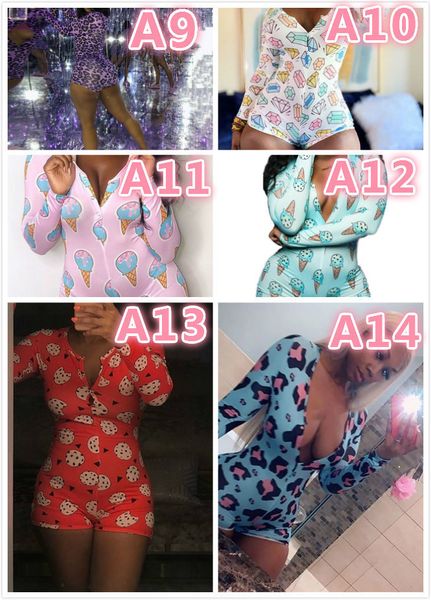 

women long sleeve jumpsuit fashion skinny pajama onesies rompers elegant homewear pullover comfortable clubwear new womens, Black;white