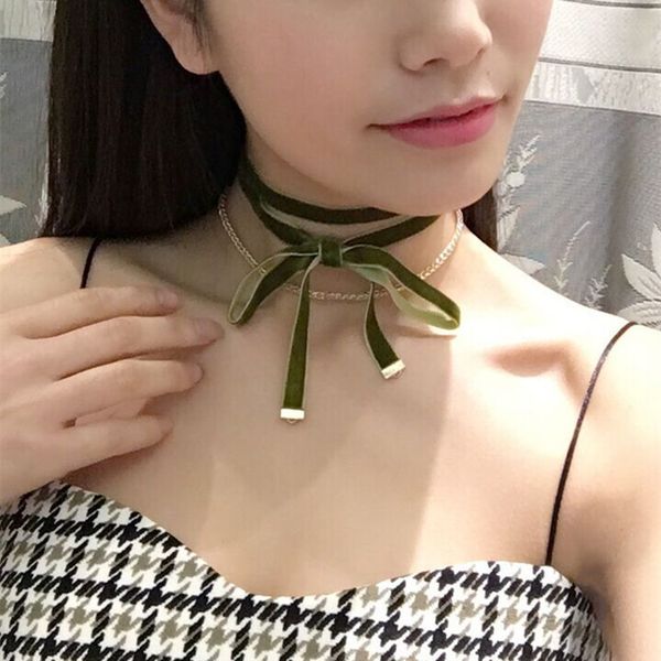 

fashion jewelry popular multi element flannel lace neck chain necklace female c0775, Silver