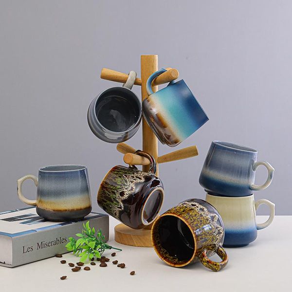

mugs kiln ceramic coffee cups creative large capacity lovers gifts mug water cup