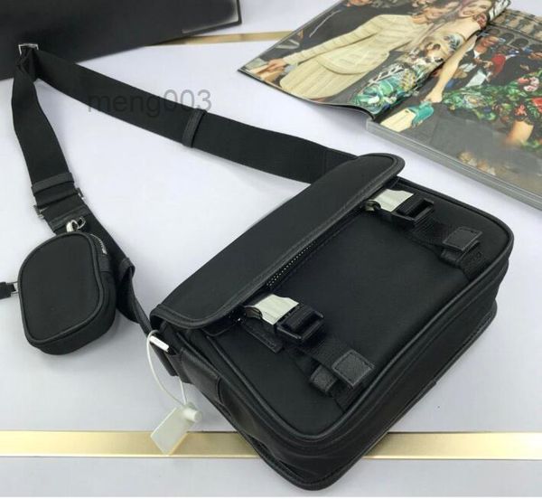 

2pcs set s shoulder bags messenger bag famous trip bags briefcase crossbody good quality leather postman men single shoulder bags