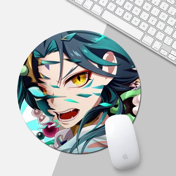 

mouse pads & wrist rests genshin impact customized lapgaming pad desk protect game officework mat non-slip cushion mousepad