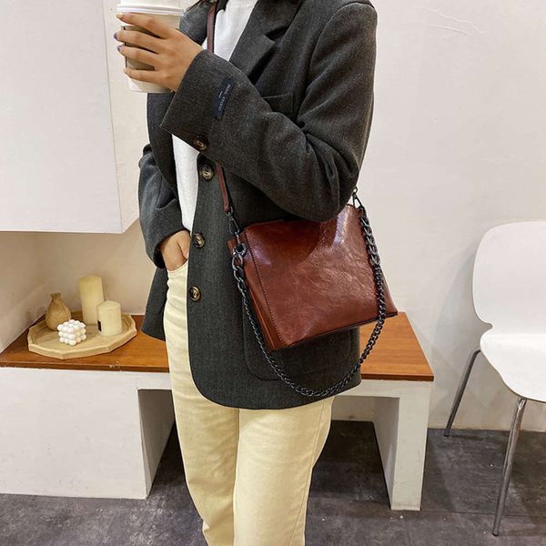 

satchel 2020 korean fashion one shoulder mother l chain handbag tote women's bag