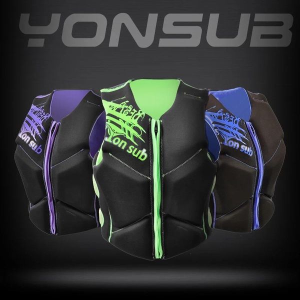 

neoprene life jacket fishing life vest motorboating surfing drifting buoyancy jackets