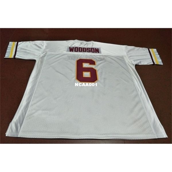 

668 arizonas state sun devils darrens woodson college jersey size s-4xl or custom any name or number jersey, Black