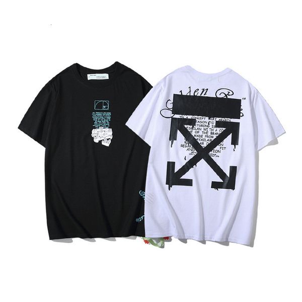 

20ss new fashion brand 3d cube casual round neck short sleeve t-shirt, White;black