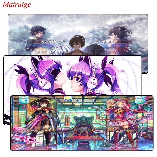

mouse pads & wrist rests mairuige anime girl large gaming pad lockedge mat for lapcomputer keyboard desk dota 2 csgo mousepad