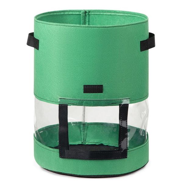 

planters & pots garden plant grow bag diy potato tomato vegetable planter felt cloth planting container thicken pot