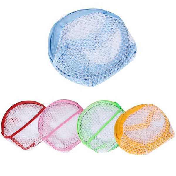 

laundry bags white net small dirty clothes basket folding color storage
