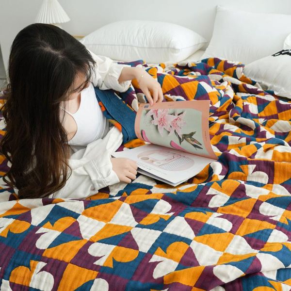 

blankets summer 2021 quilt spring and single double cool gift towel for adults blanket