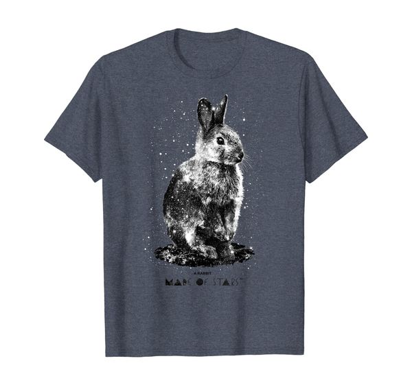 

cosmic bunny t shirt astrology stars farmer cosmic hare gift, White;black