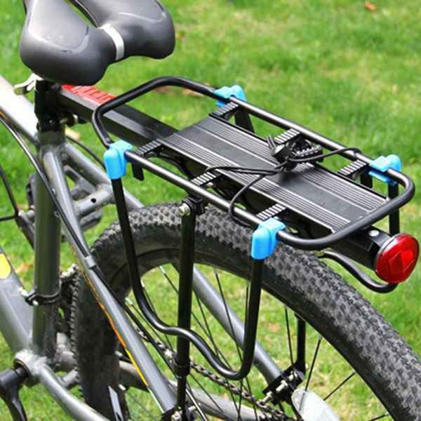 

car & truck racks bicycle luggage carrier cargo rear rack shelf cycling seatpost bag holder stand accessories for 20-29 inch bikes