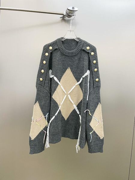 

women's sweaters 2021 autumn women wool loose sweater jumpers female luxury chic pullover gdnz 10.03, White;black