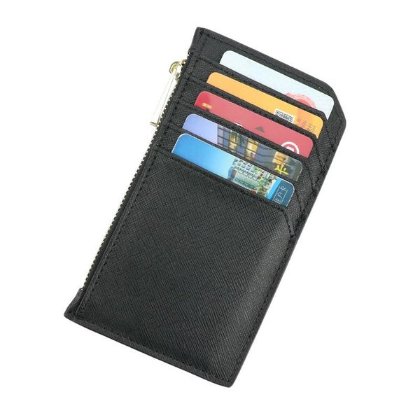 

card holders fashion customed initial letters multi pockets leather holder slim wallet id, Brown;gray