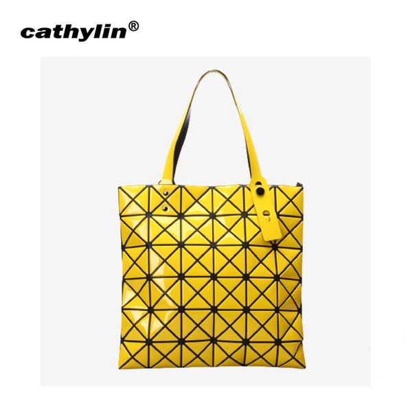 

luxurys felicie purse handbags designers bag female 2021 versatile folding geometry lingge laser portable shoulder 6 * 6