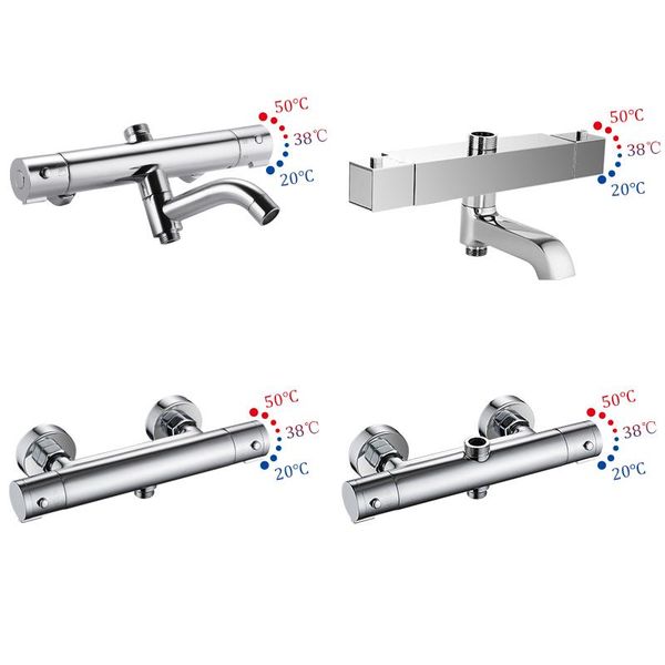 

thermostatic shower faucets bathroom shower mixer brass bathroom suite accessories