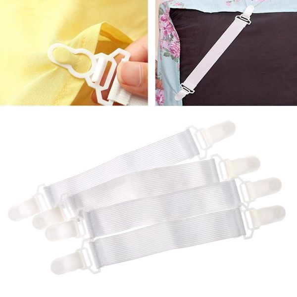 

clothing & wardrobe storage 4 pcs/1 set bed sheet holder elastic fasteners mattress cover blankets grippers clip n2ud