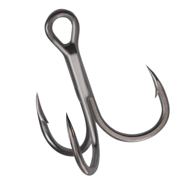 

fishing hooks 5pcs/lot brand high strength treble 10# 8# 6# 4# 2# 1# 1/o 2/o anchor