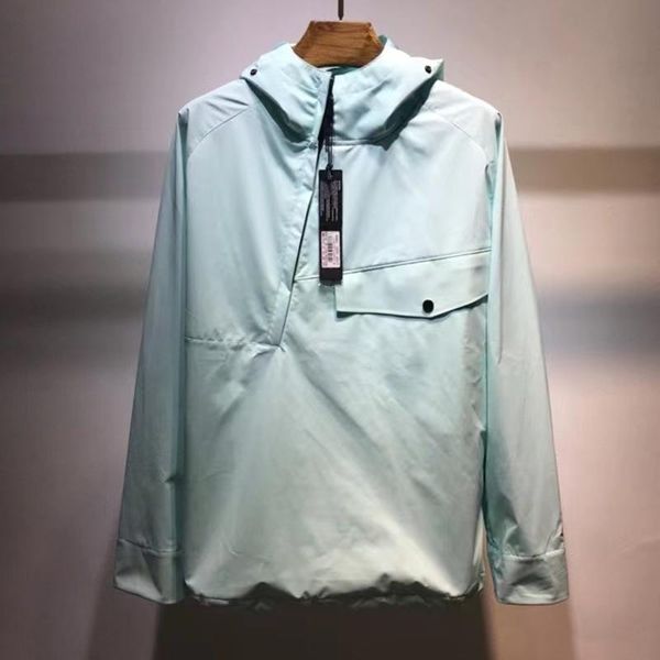 

men's jackets techwear men clothing pockets zipper stand-up collar detachable hoodie outwear varsity coat casual windbreaker ma229, Black;brown