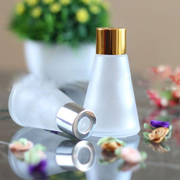 

storage bottles & jars clear glass aroma diffuser empty scrub cone containers for essential oils diy replacement reed wedding party decor