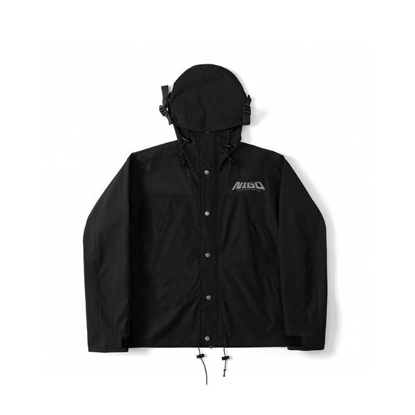 

men's wool & blends nigo 21ss classic jackets #nigo7123, Black