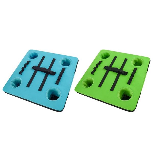 

computer speakers large capacity inflatable holder drink neoprene material blue green party props lounge durable table tray drinks