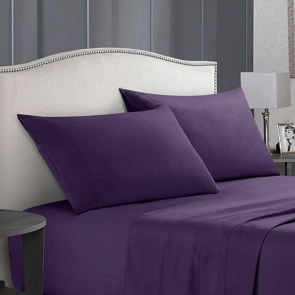 

pillow case gray rectangle solid color bedclothes cotton soft decorative covers 48cmx74cmx2 bedroom textile 12 colour