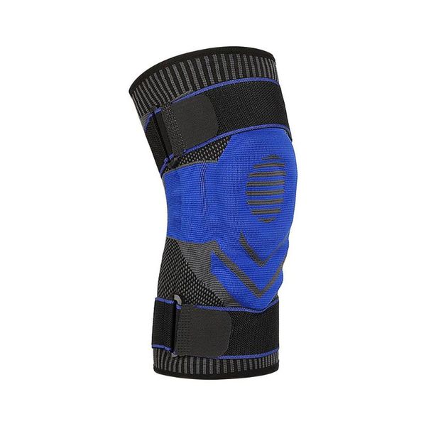 

elbow & knee pads breathable brace exercise pad protector fitness support knitted sports thermal bandage kneepad silica gel protective, Black;gray