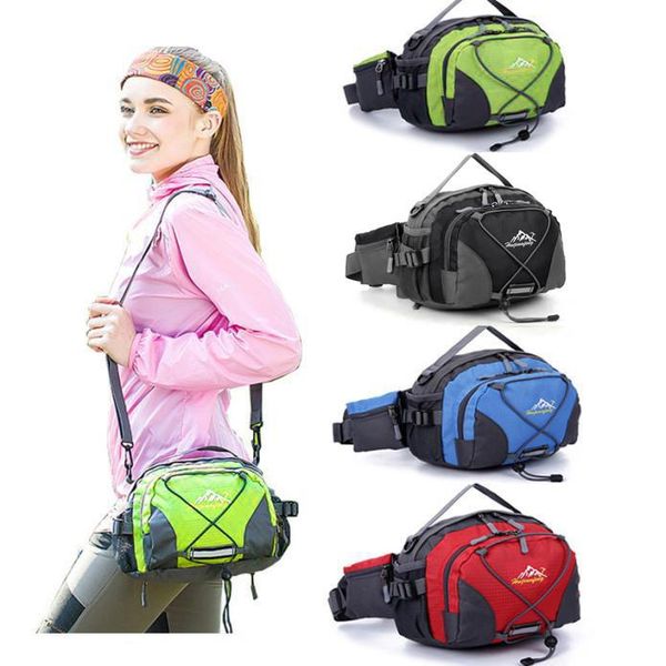 

waterproof running belt bum waist pouch fanny pack sport hiking shoulder bag