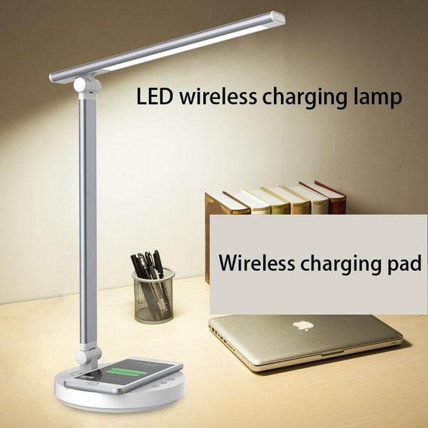 

table lamps inductive charging led eye protection desk lamp usb interface touch switch student reading