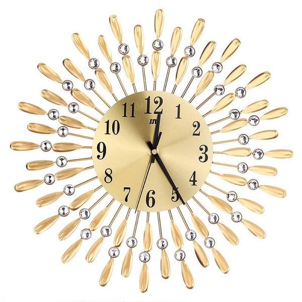 

wall clocks modern style silent clock 38x38 cm 2021 living room office home decoration