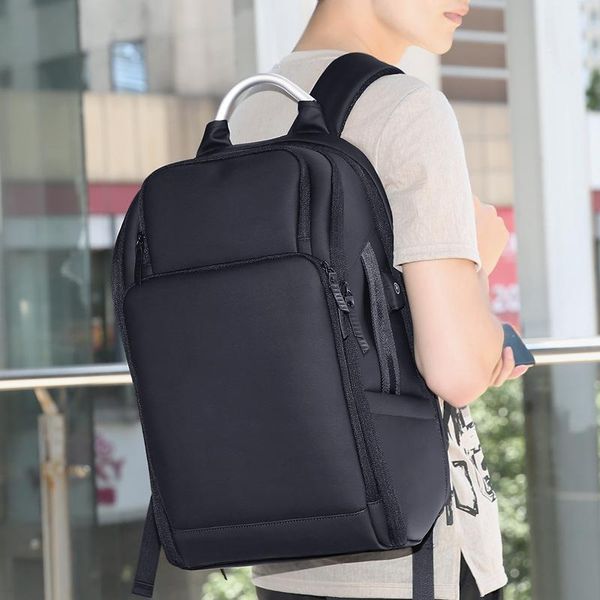 

backpack multifunctional business travel bag large capacity 17 inch computer leisure school anti-theft