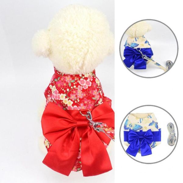 

cat collars & leads pretty pet leashes set attractive sturdy dogs cats chest strap traction leash kit for walking