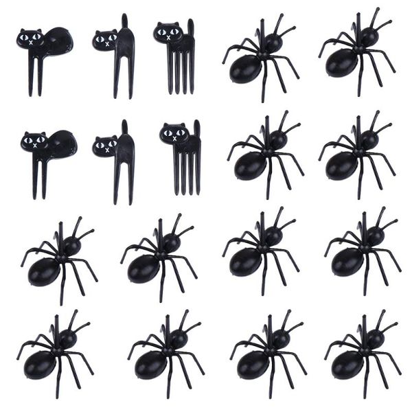 

forks 18 pcs creative ant design fruit fork party supplies