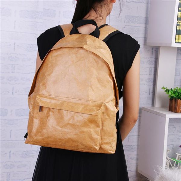 

waterproof ultra light tear resistant dupont paper bag tyvek washable kraft backpack