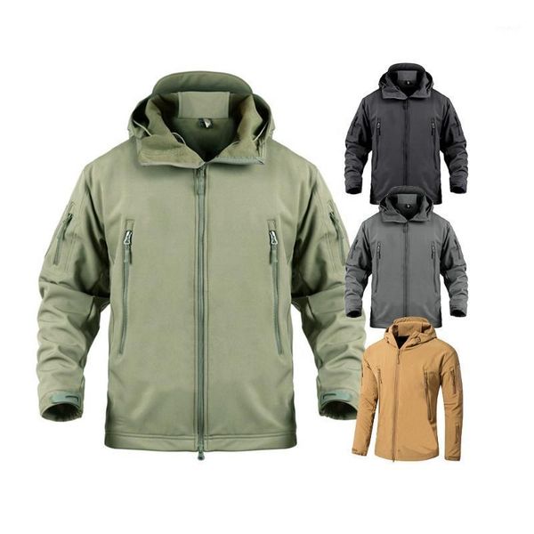 

men windbreakers male softshell army hiking tactical jackets outwear camouflage waterproof combat jacket hoody uniform1, Blue;black