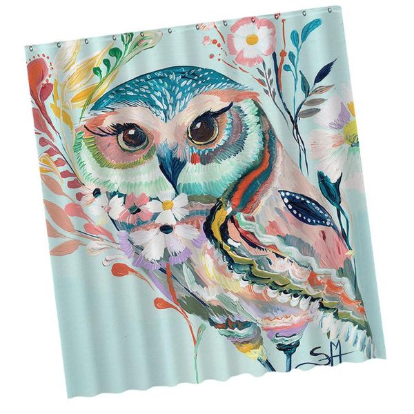 

shower curtains 1pc curtain bathroom waterproof cartoon pattern