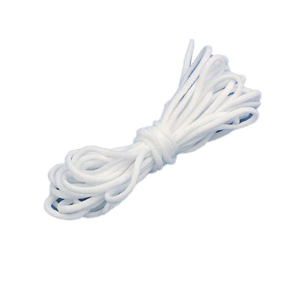 

outdoor gadgets 3mm round elastic band rope oil core with strap mask shoes and hat circle center 1 pcs