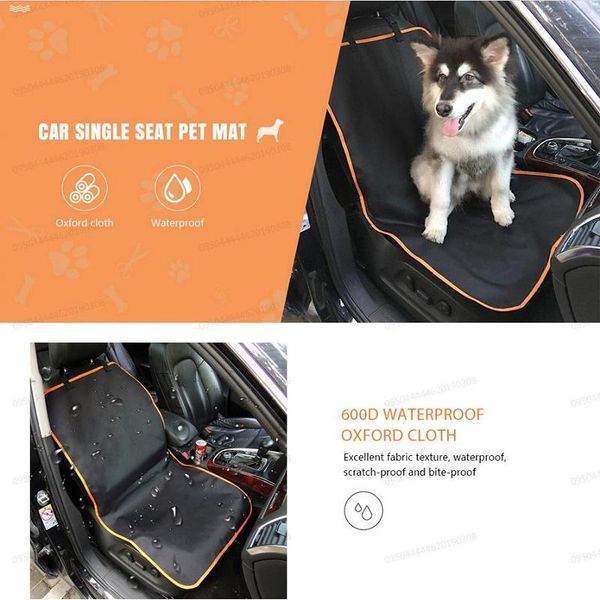 

dog car seat covers waterproof non-slip bite-proof pet cover accessories mat blanket front protector outdoor carriers