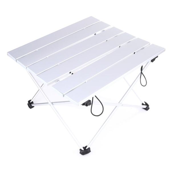 

portable foldable table aluminum alloy camping outdoor furniture rolling table with bag for camping picnic ultra ligh desk