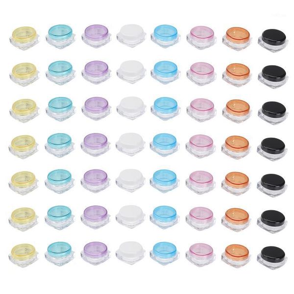 

storage bottles & jars 54pcs eye cream sample bottle makeup lotion container nail polish holder